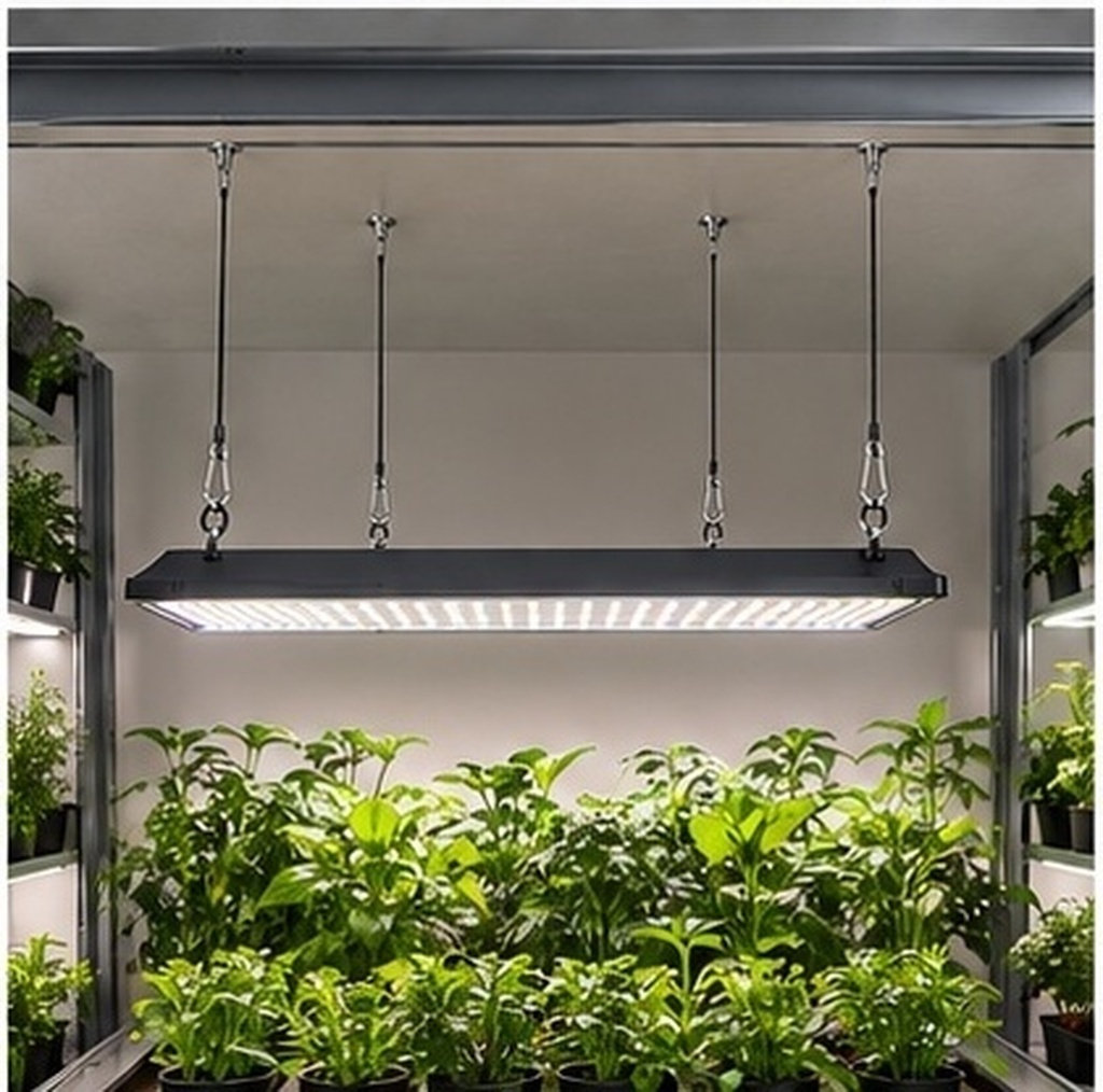 Aquarium Plant Light - 4-delige set hangset voor kweeklampen, met