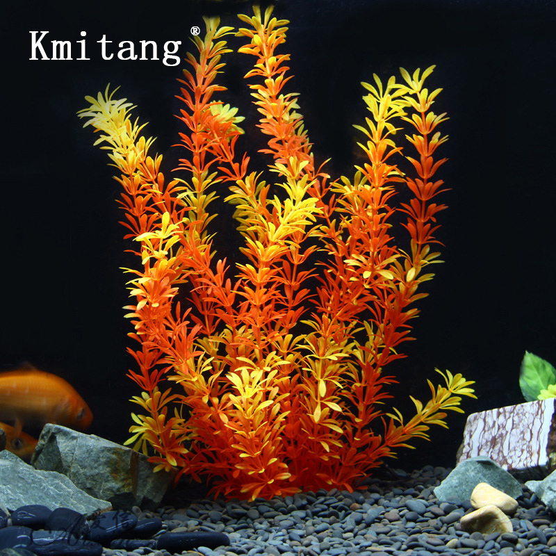 Aquarium Plant Substrate - 100cm Tropische Planten Grote Kunstmatige Waterplanten