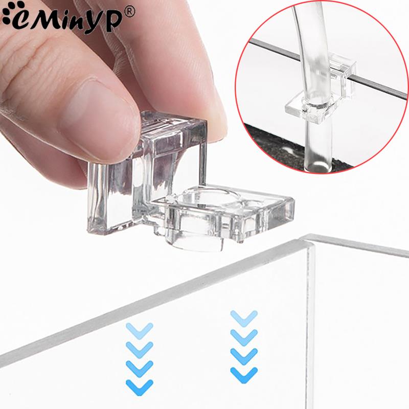 Aquarium Plant Holder - 4 Stuks Aquarium Acryl Clips Voor