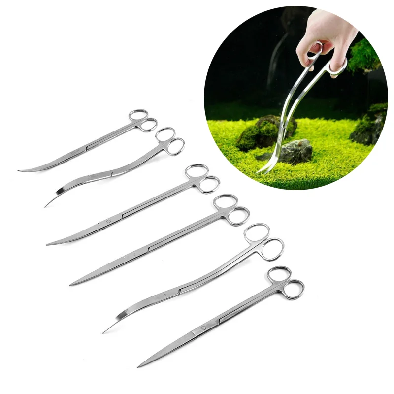 Aquarium Plant Holder - Aquarium Schaar Gereedschap Aquarium Pincet Planten