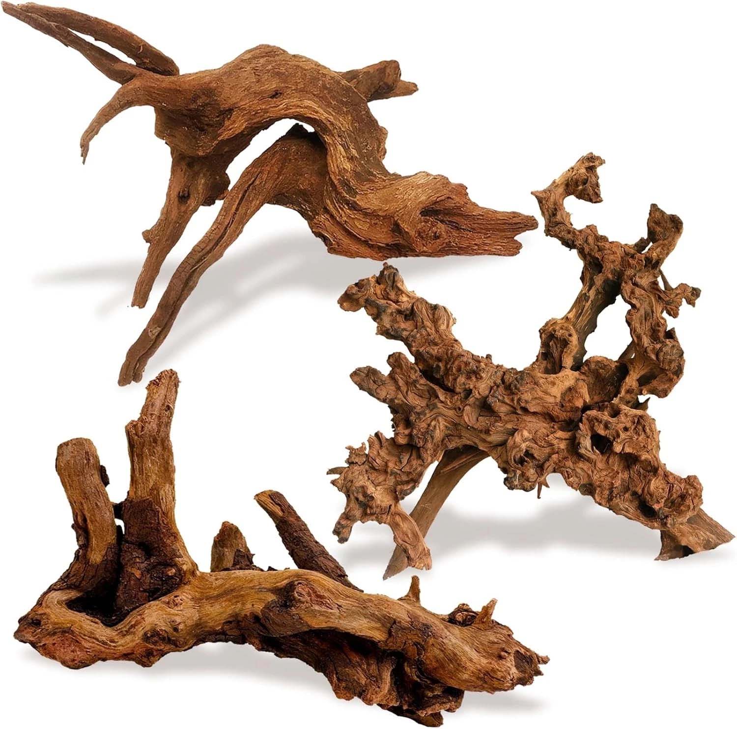 Aquarium Driftwood - 15-20CM 1 Stuk Natuurlijk Drijfhout Koraalrif