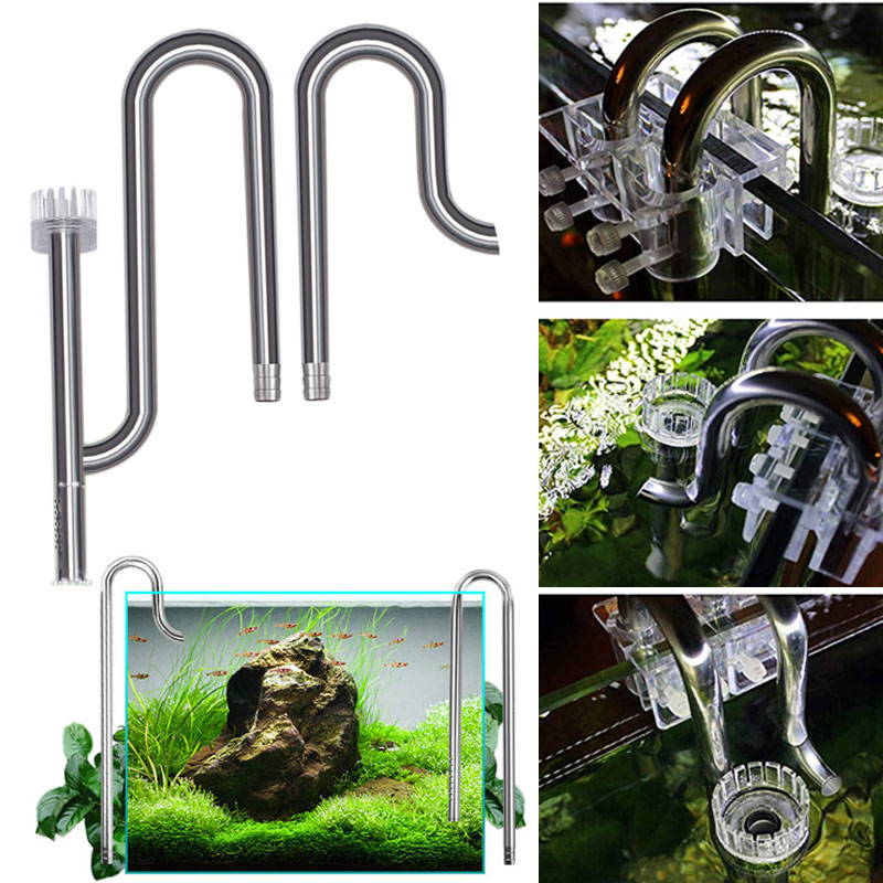 Planted Tank - Nieuwe Aquarium Lelie Pijp Rvs Instroom