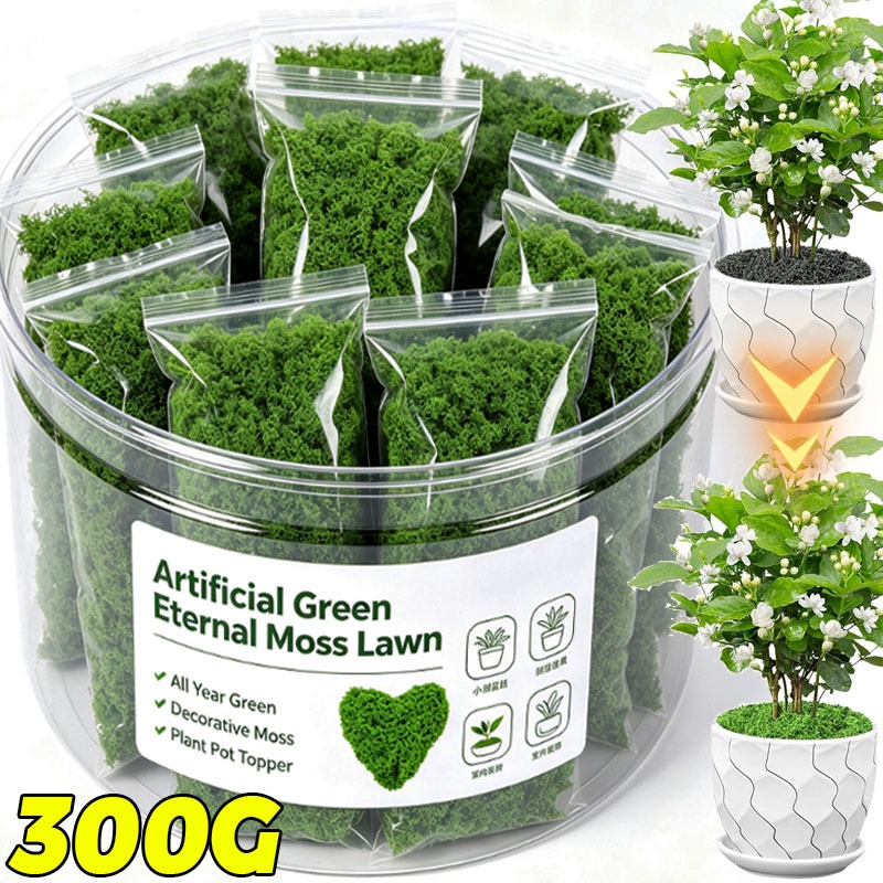 Aquarium Moss - Kunstmatige groene planten Eeuwig leven mos