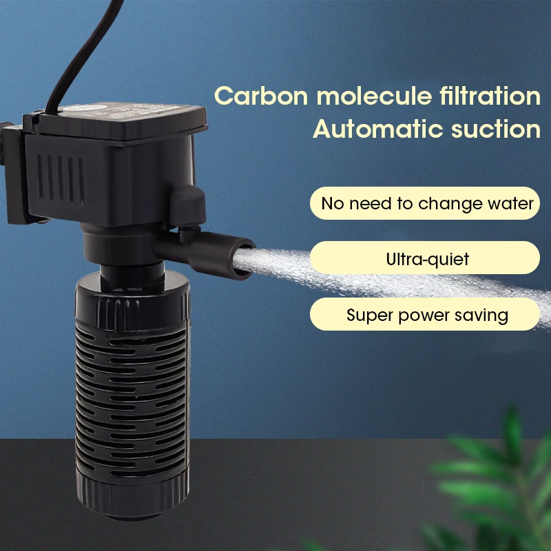 Planted Aquarium Cleaning - Klein aquariumfilter, stille, onderwaterpomp voor aquaria,