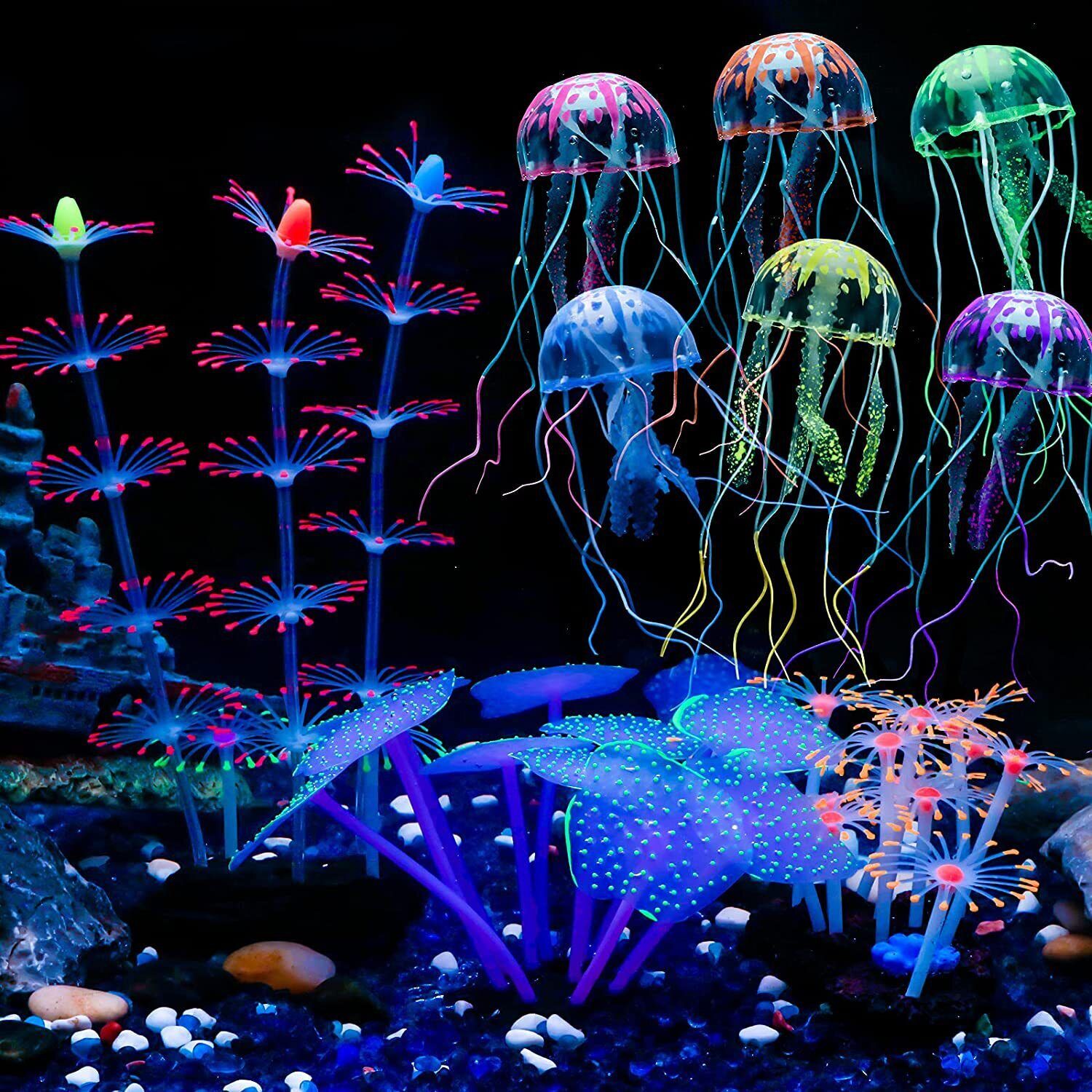 Siliconen gloeiende landschaps - Live Plant Aquarium recensie en prijs