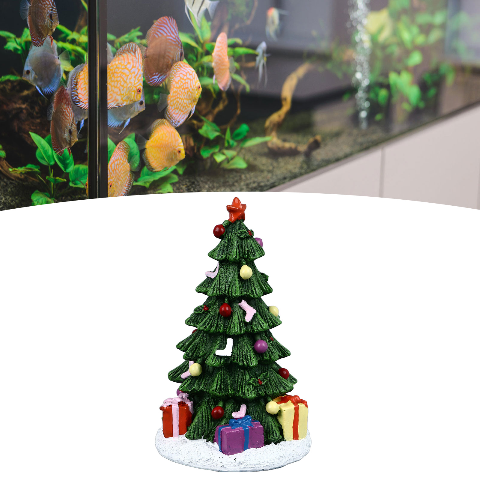 ZK20 Christmas Fish Tank Ornam - Aquarium Plant Substrate recensie en prijs