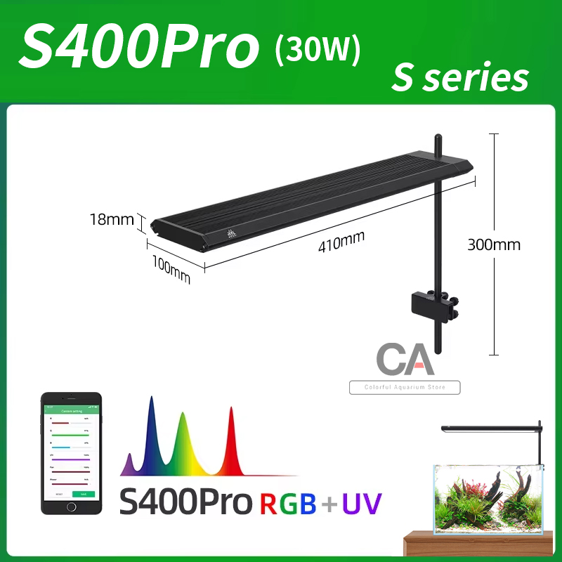 WEEK AQUA S Series RGB+UV Vols - Live Plant Aquarium recensie en prijs