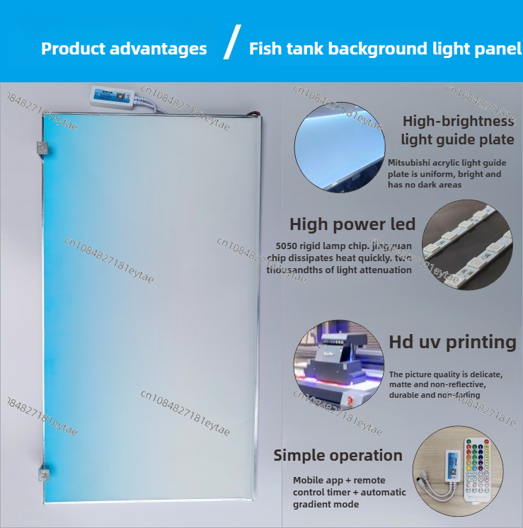 Aquarium Achtergrond Lichtbord - Planted Tank recensie en prijs