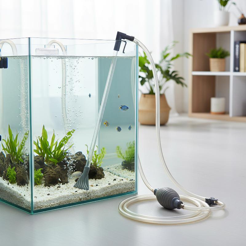 Lekvrije aquariumsifon waterve - Planted Aquarium Cleaning recensie en prijs