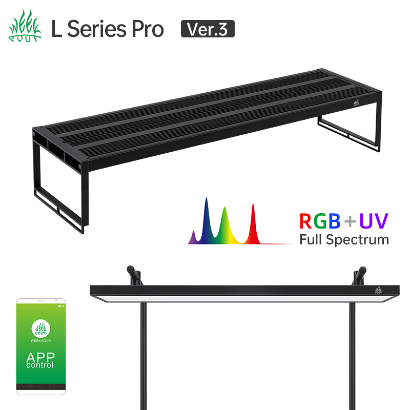 WEEK AQUA L-serie APP-bedienin - Aquarium Plant Light recensie en prijs