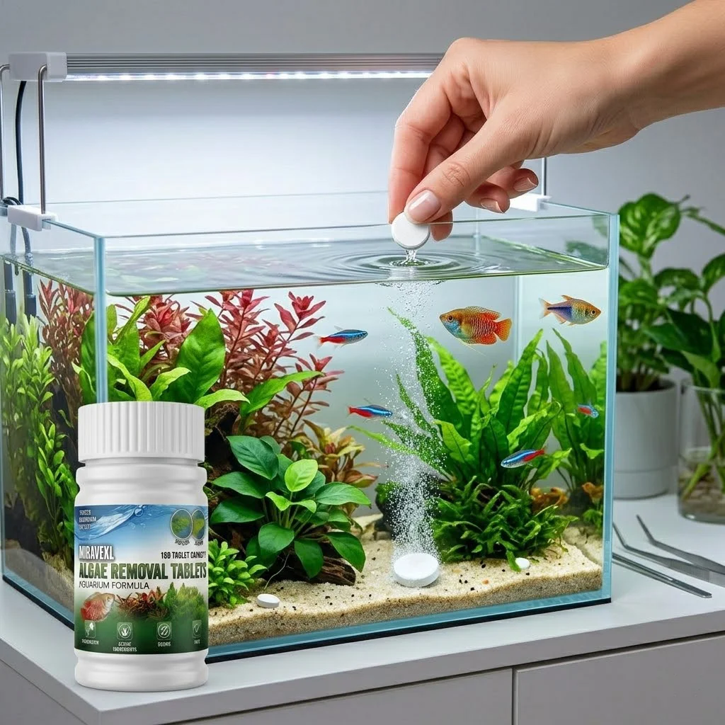 MIRAVEXL 150 tabletten, algenv - Planted Aquarium Cleaning recensie en prijs