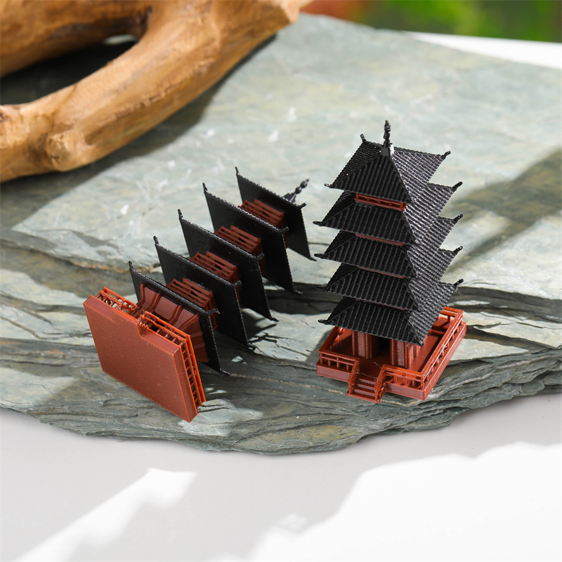 Mini Pagode Standbeeld Oud Geb - Aquarium Moss recensie en prijs