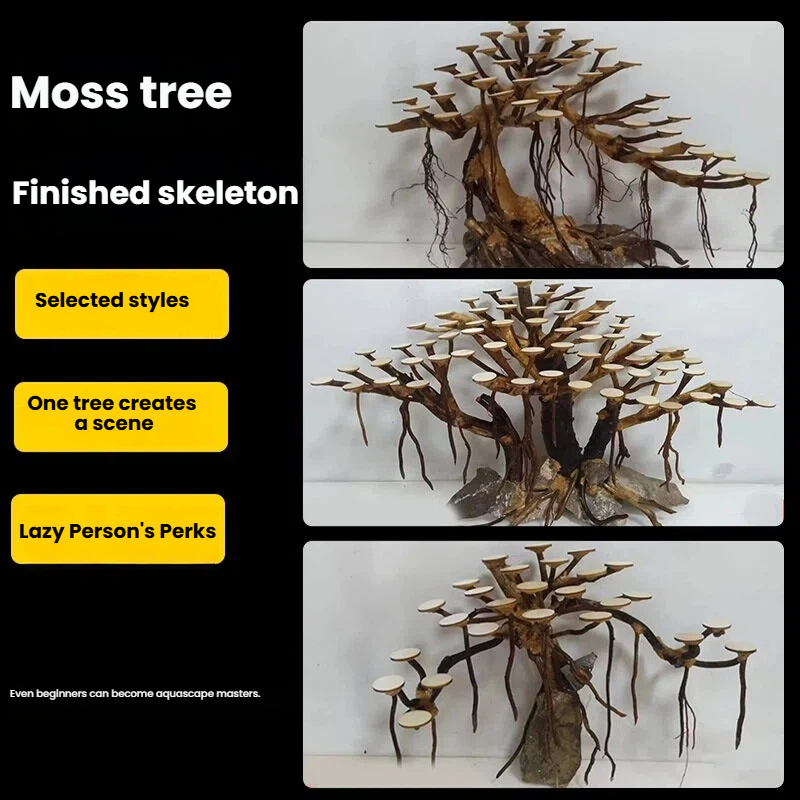 Aquariumlandschap mosboom skel - Aquarium Driftwood recensie en prijs