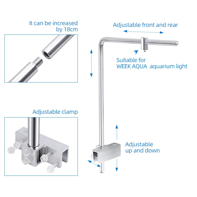 Week Aqua Light Stand Universe - Aquarium Plant Light recensie en prijs